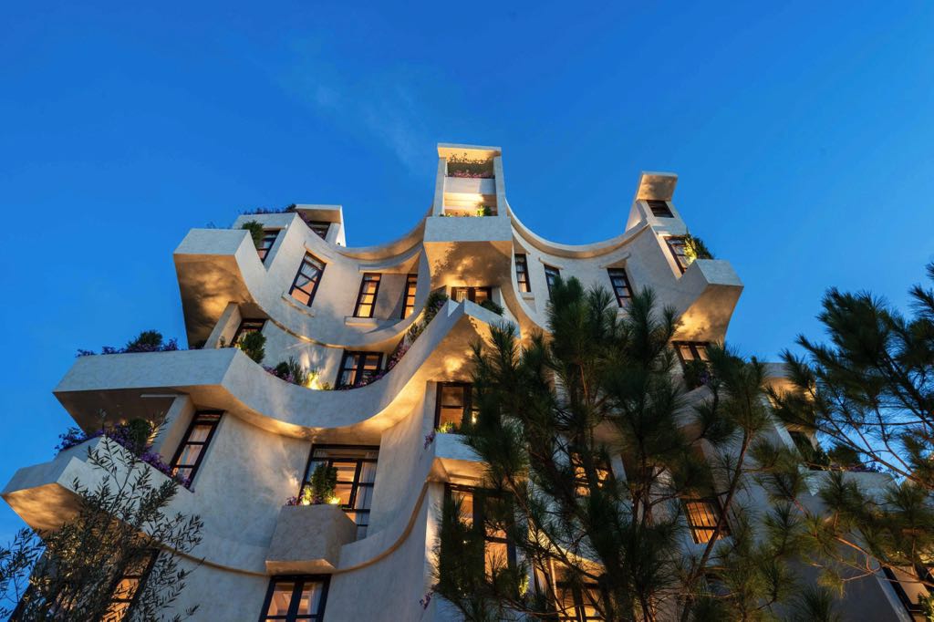 Vẽ Tranh Tường Khách Sạn Hôtel Fantaisie Tại Đà Lạt 2 vẽ tranh tường khách sạn