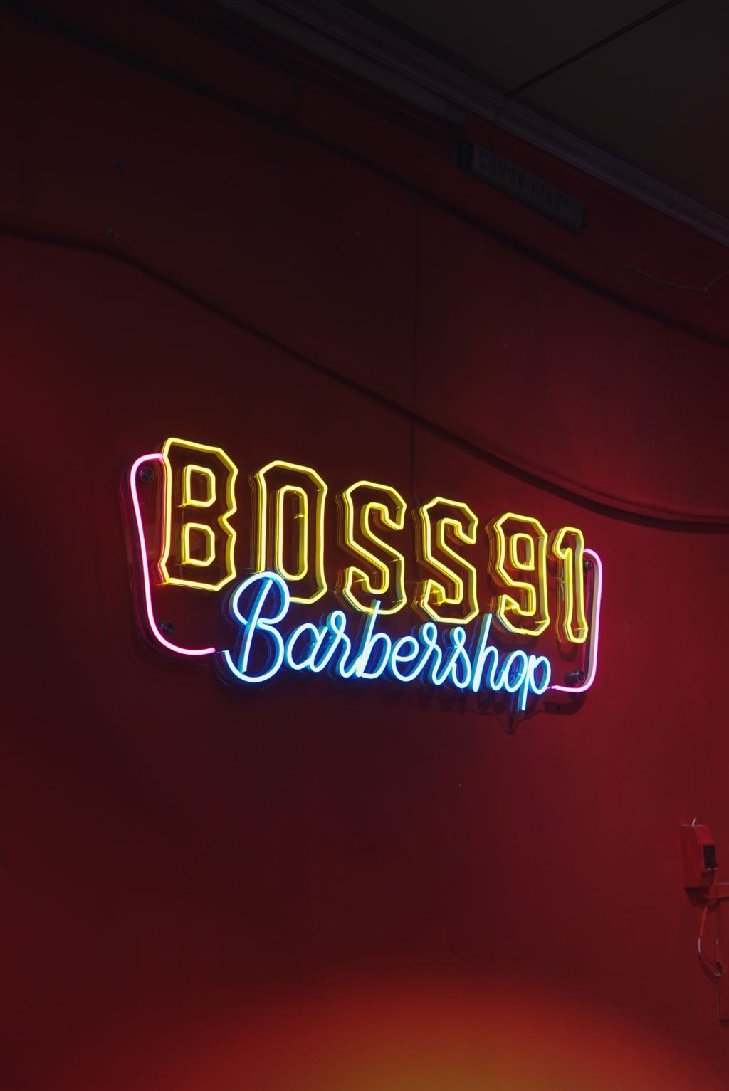 Vẽ Graffiti Cho Barbershop Boss 91 7 thiết kế barbershop boss 91