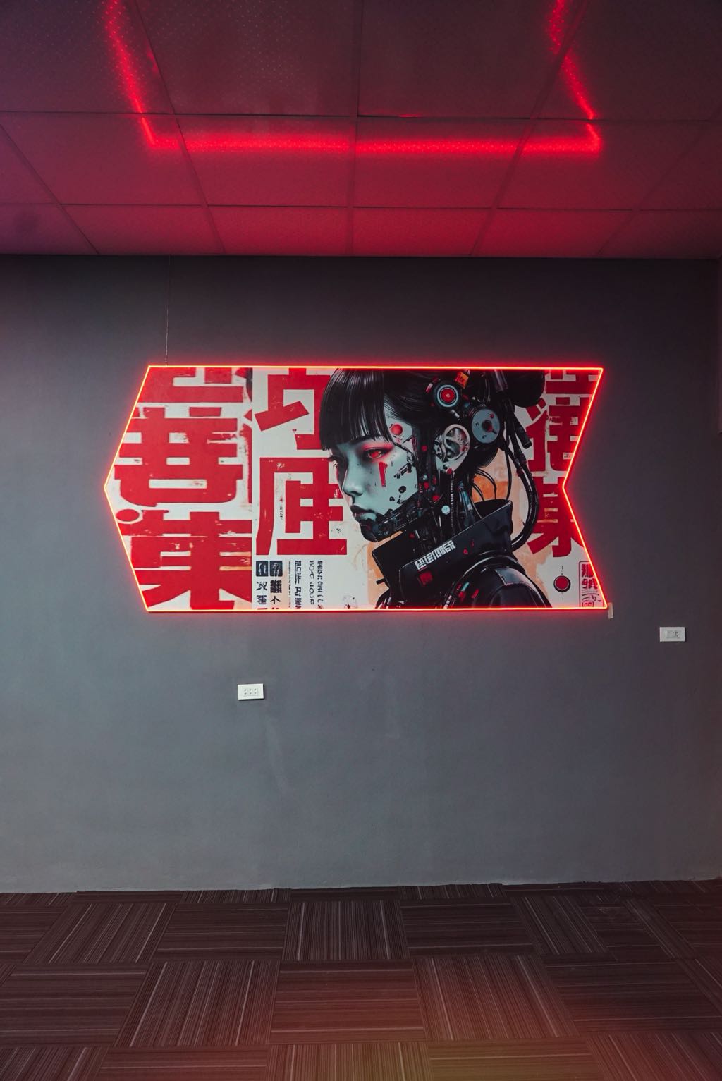 Biển Hiệu Mặt Tiền Quán Bida 3T Theo Chủ Đề Robot Tại Nam Định 26 ánh sáng trang trí mặt tiền quán bida 3t theo chủ đề robot tại