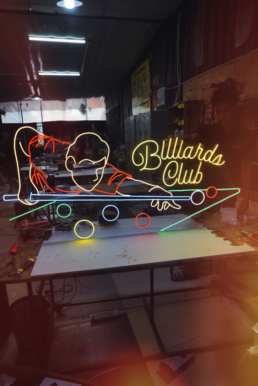 Bộ Tranh Trang Trí Quán Bida Cubin Billiards Tại Đông Anh 8 bộ tranh trang trí quán bida