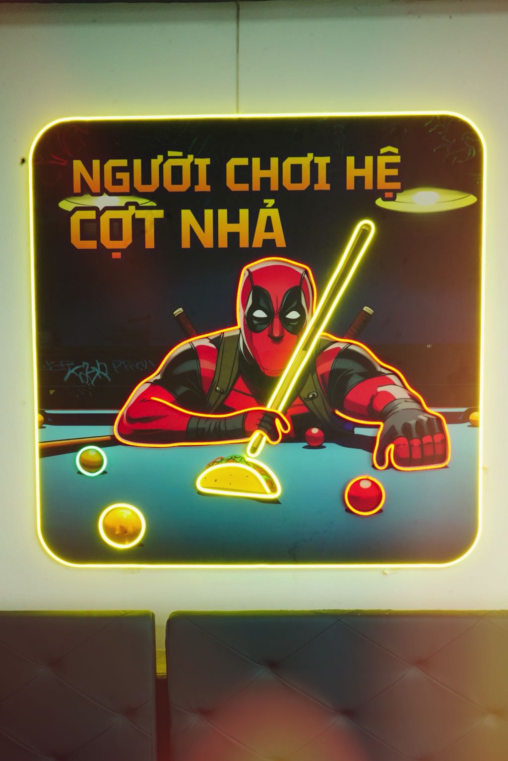 Bộ Tranh Trang Trí Quán Bida Cubin Billiards Tại Đông Anh 16 hình ảnh thi công bộ tranh trang trí quán bida cubin billiards tại đông