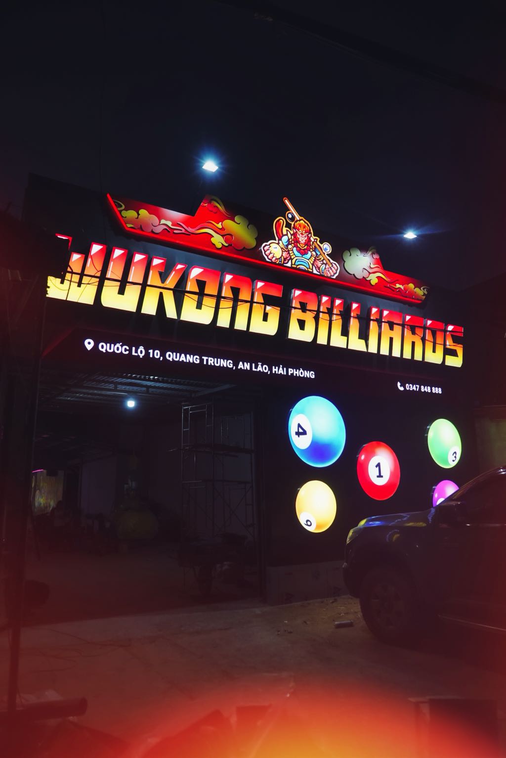 Trang Trí Phòng Bida Wukong Billiards Tại Hải Phòng 1 trang trí phòng bida