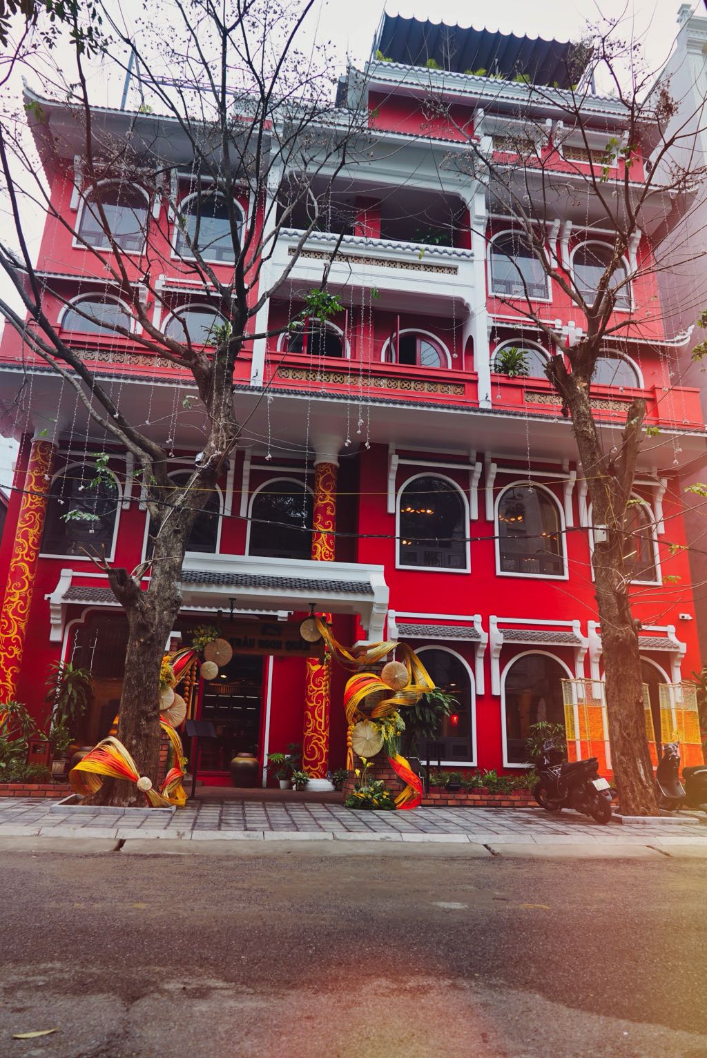 Vẽ Tranh Tường Nhà Hàng Trâu Ngon Quán Đậm Chất Việt 1 vẽ tranh tường nhà hàng