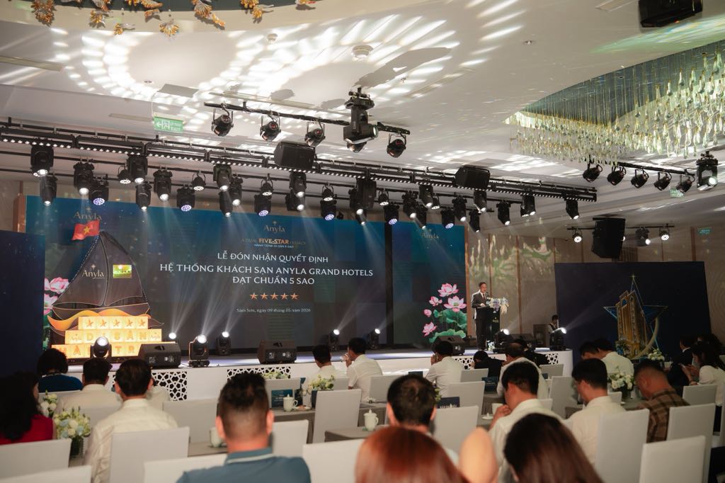 Trang Trí Sự Kiện Dâng Sao Của Chuỗi Khách Sạn Anyla 5 trang trí sự kiện khách sạn