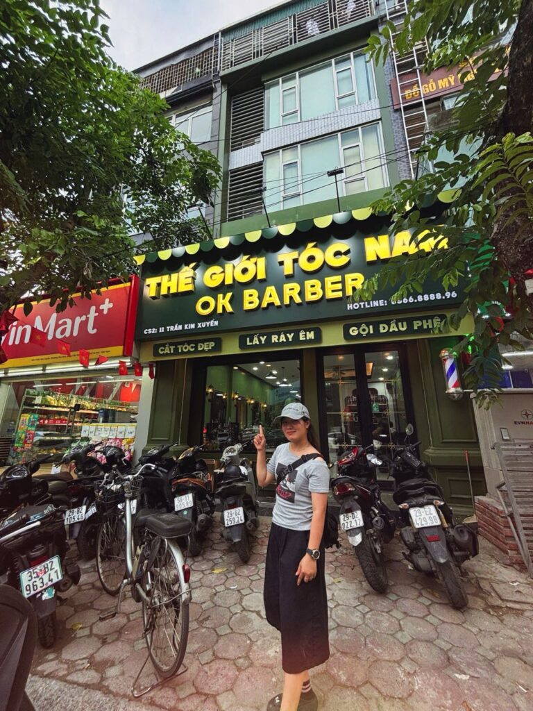 bảng hiệu tiệm tóc nam