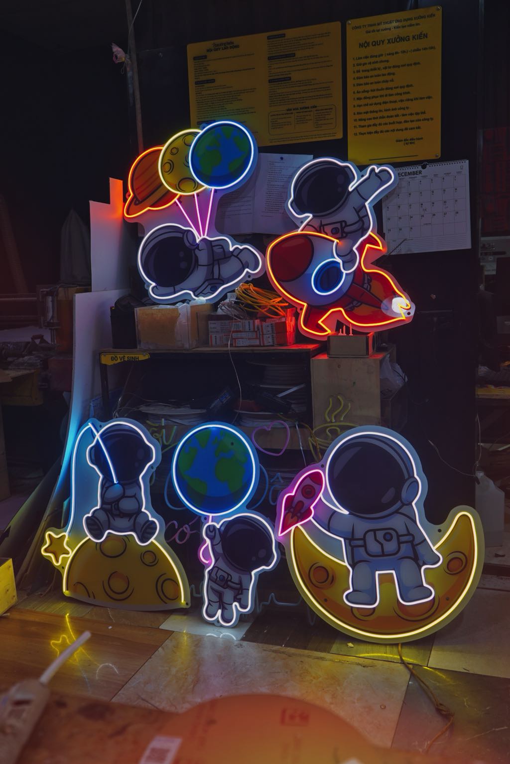 Neon Sign cho MusicBox – 15+ mẫu chữ và hình theo concept 2 neon sign musicbox 01