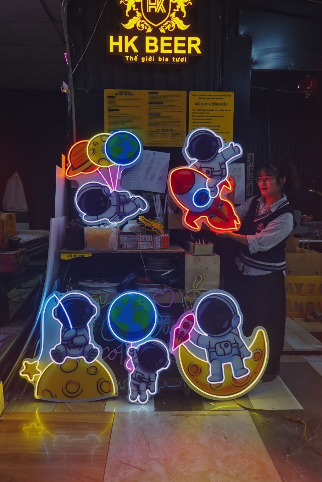 Neon Sign cho MusicBox – 15+ mẫu chữ và hình theo concept 4 neon sign musicbox 03