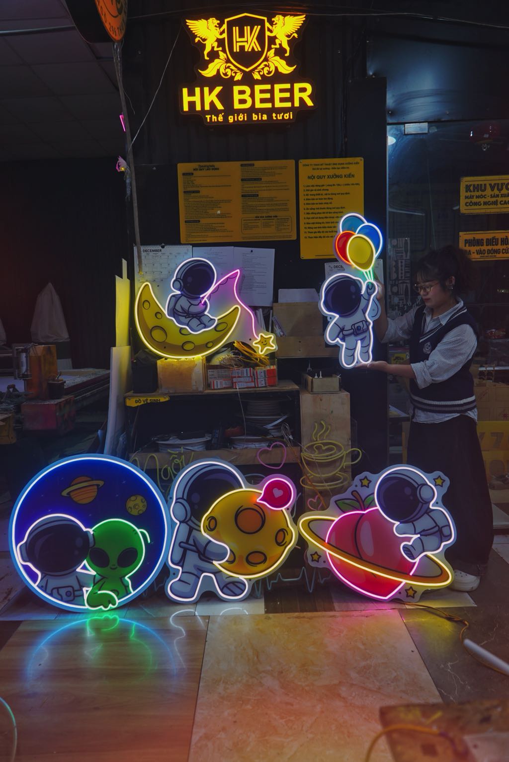 Neon Sign cho MusicBox – 15+ mẫu chữ và hình theo concept 6 neon sign musicbox 05