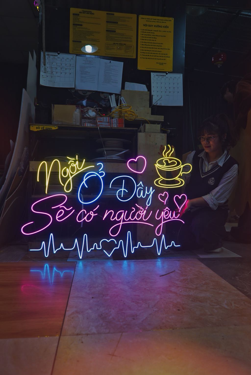 Neon Sign cho MusicBox – 15+ mẫu chữ và hình theo concept 8 neon sign musicbox 07