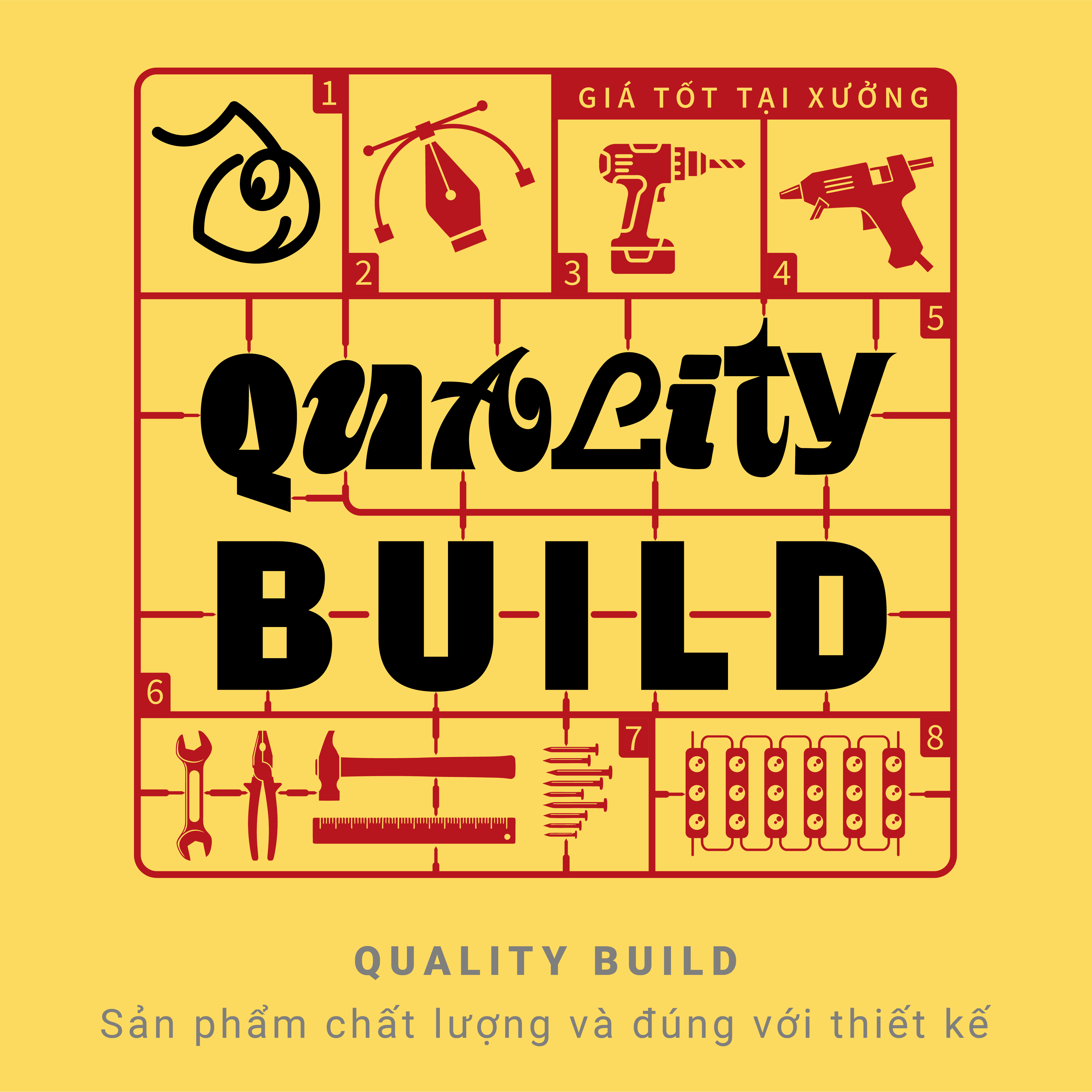 Quy Trình Tiếp Nhận Thương Hiệu 4 BUILD - Hiện thực hóa thiết kế